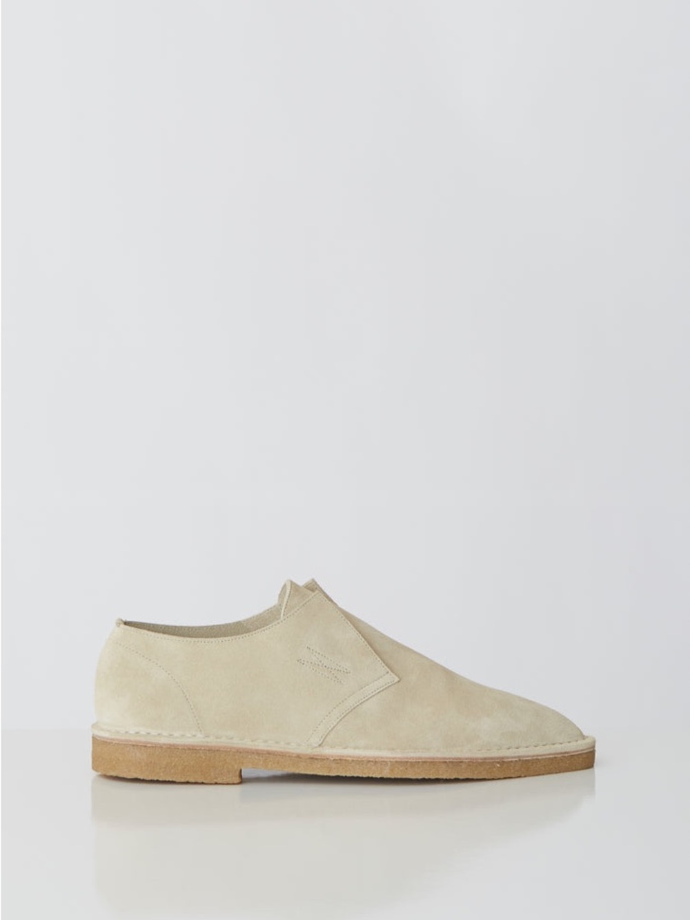 Jil Sander Navy Suede in Moccasin